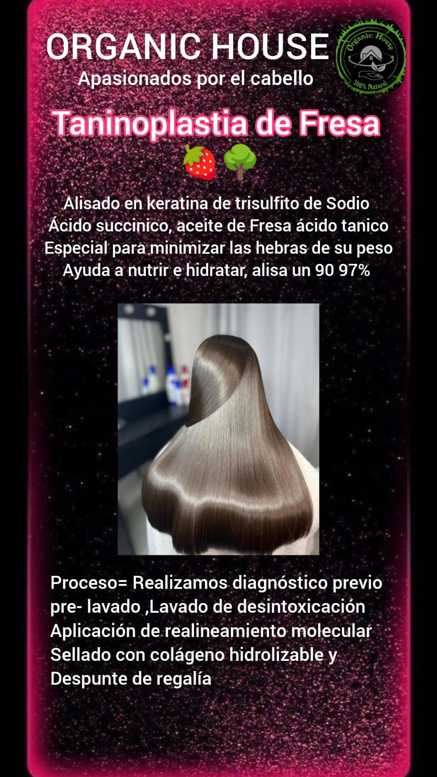 Taninoplastia de fresa